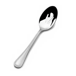 Continental Bead Pierced Serving Spoon