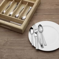 Home Furnishings Store -Home Furnishings Store essex satin 65 piece flatware set service for 12 5280577 2