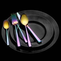 Home Furnishings Store -Home Furnishings Store forged dream rainbow 20 piece flatware set service for 4 5243468 2