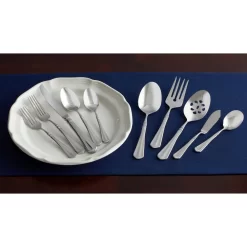 MIKASA French Countryside® 45 Piece Flatware Set, Service For 8 -Home Furnishings Store french countryside 45 piece flatware set service for 8 5153324 7