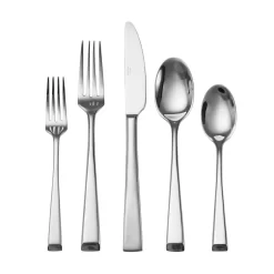 MIKASA Rockford Forged 45 Piece Flatware Set, Service For 8