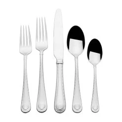 Home Furnishings Store 37 Shell 45 Piece Flatware Set, Service For 8