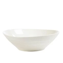 MIKASA Swirl White Pasta Serve Bowl